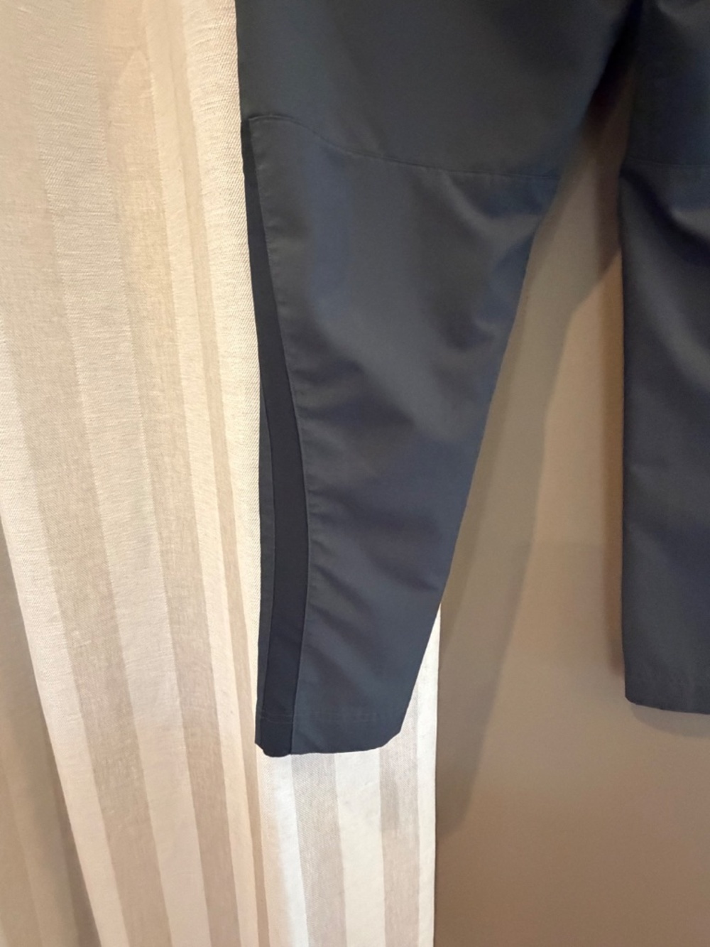 Nike Men's Black Dri-fit Athletic Pants, Gym, Walking, Sporty, Size Large - Picture 6 of 12